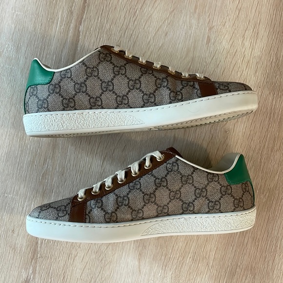 Gucci Ace Supreme Fake/Not Fake Sneakers - 37.5 - Picture 7 of 9